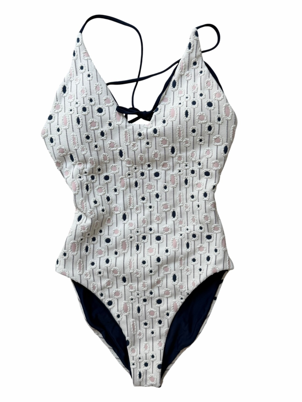 WET SWIMWEAR Navy Pink One-Piece Swimsuit FIORA PNKMU Size XS